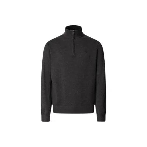 HACKETT LONDON Carbon Gray Мужские Свитера