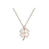 Starlight Четырехлистный клевер Ожерелье - Розовое золото