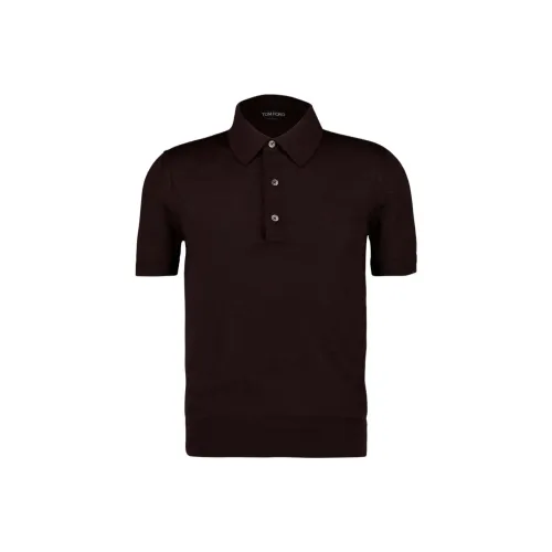 TOM FORD Темно-серый коричневый умбра мужские кашемировые свитеры