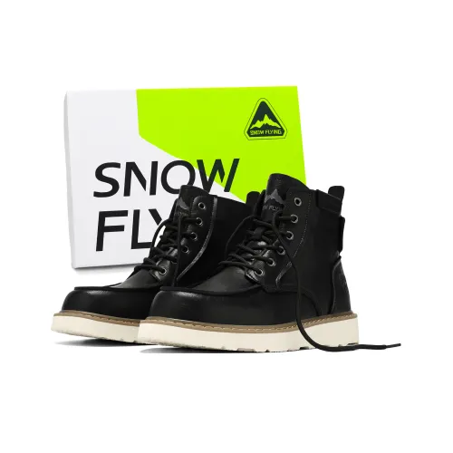 SNOW FLYING Зимняя тактическая ботинок коллекция Короткий Средний голень Martin Boot Унисекс