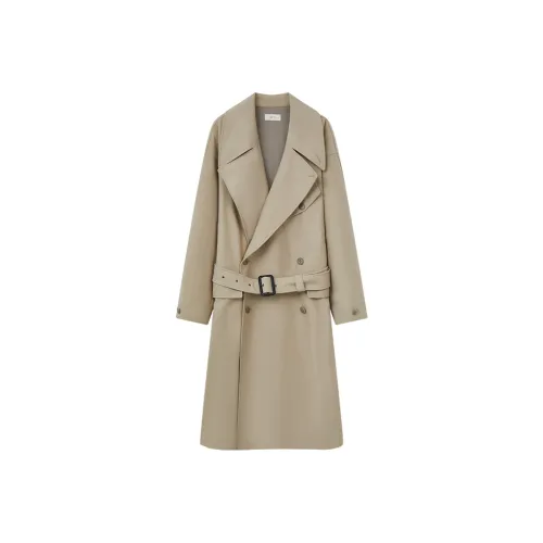 OPICLOTH Светлый хаки Унисекс Тренч