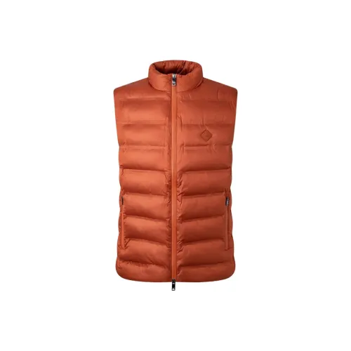 HACKETT LONDON Мужские жилеты красного коричневого цвета