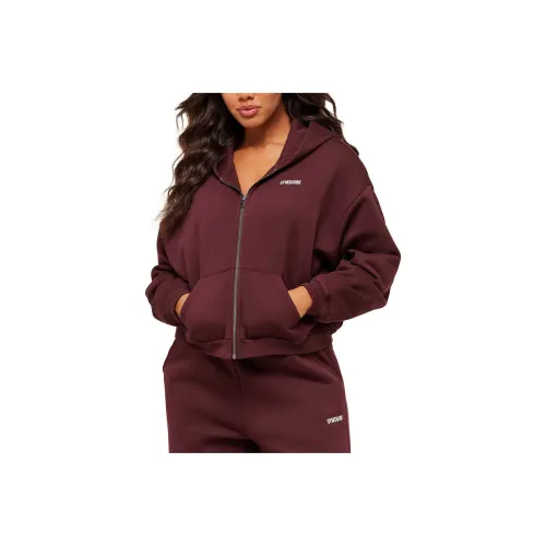 GYMSHARK Красный Женский Свитшот