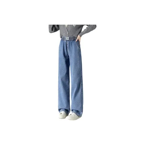 Tonlion Medium Blue Women's Jeans Тонлион Средне-синие Женские Джинсы