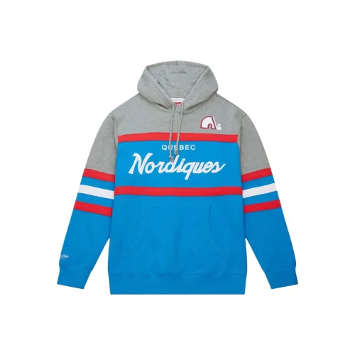 MITCHELL NESS Head COACH Pullover Hoodie Sweatshirt Unisex