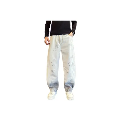 GELANYIFU GL Paris Gray Unisex Casual Pants GELANYIFU GL Париж Серый Унисекс Повседневные Штаны