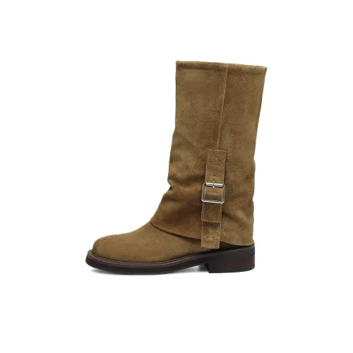 Rosa Bianca Foldover Ботинки 27,5 см Martin Boot 3,3 см Женские