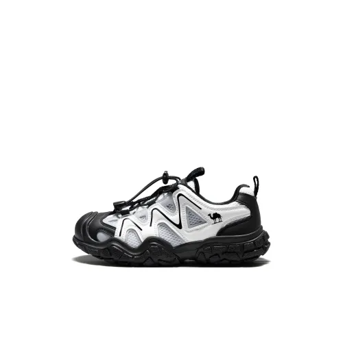 Верблюжий цвет противоскользящие и дышащие низкие топы для детских беговых кроссовок