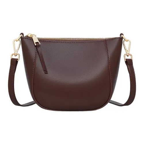 Younger Song Синтетическая кожа Воловья кожа Сумка через плечо Женская Кофе