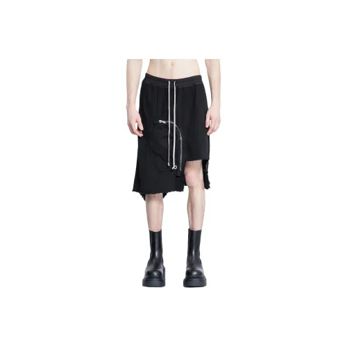 Rick Owens DRKSHDW Черные мужские юбки
