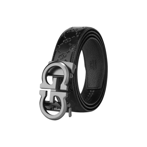 Devanro Высококачественные ремни из коровьей кожи мужские 3,5 см