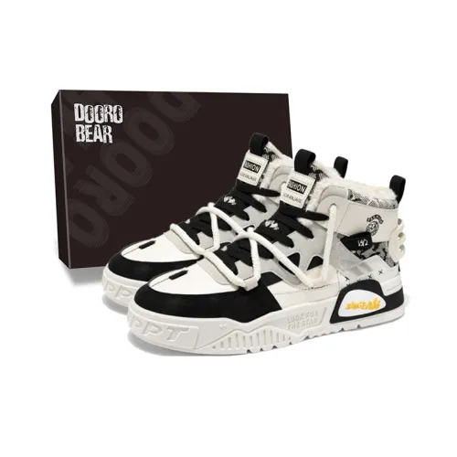 Budding Bear Аbrasion Resistant Slip Resistant High Топ Скейтборд Кроссовки Мужские