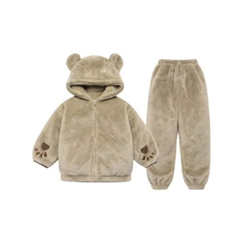 TELENT Медвежонок Ушки Плюшевый Женские Пижамные Комплекты