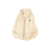 [Thickened Polyester-Cotton Sherpa] Светлый Бежевый (Tb Moon Viewing Кошка Логотип на груди)