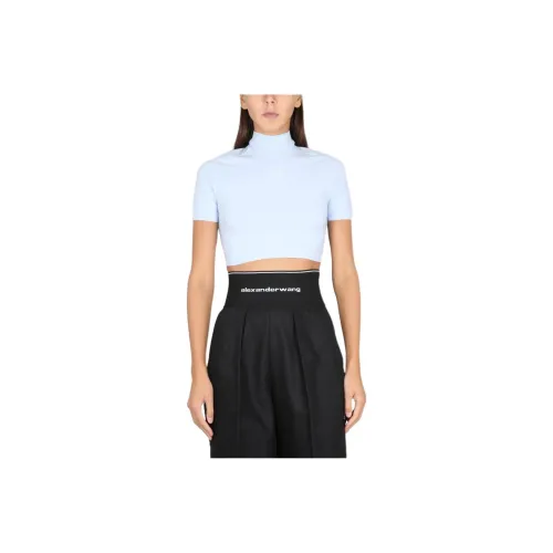 Alexander Wang Синий Женский Короткий Топ