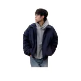 Темно-синий с флисовой подкладкой