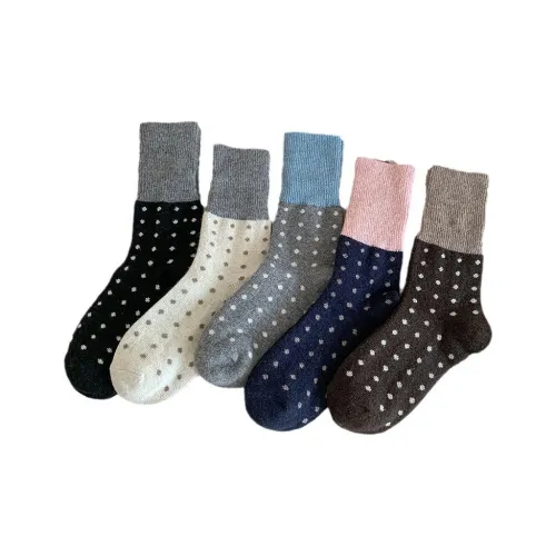 OEING 5 пар Женские носки MID до икры