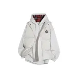 Белый жилет + белый свитшот с флисовой подкладкой