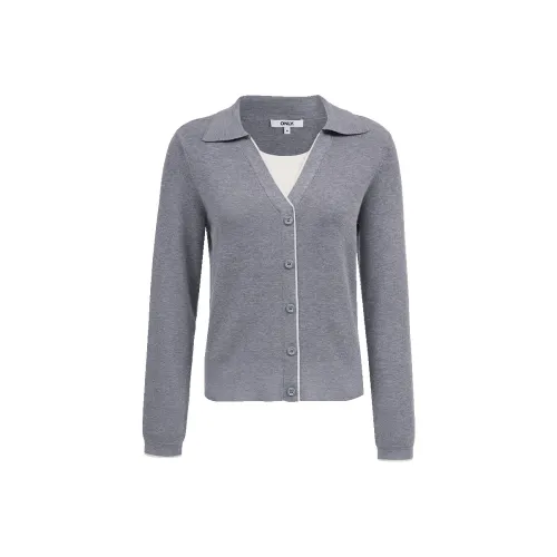 ONLY G12 Средний Фотиния Серый Женский Трикотаж