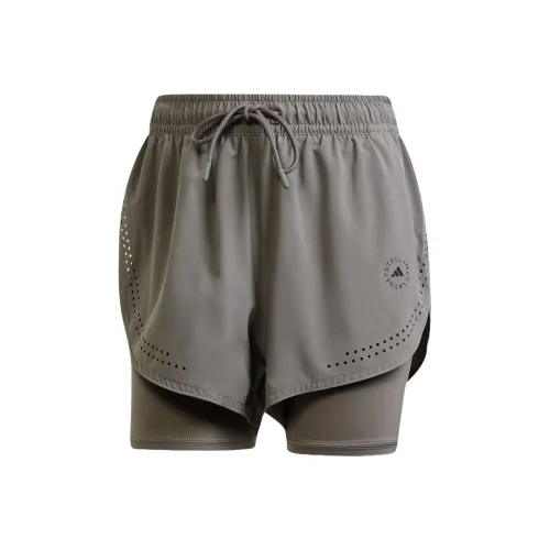 Adidas Темно-серые Женские Спортивные Шорты