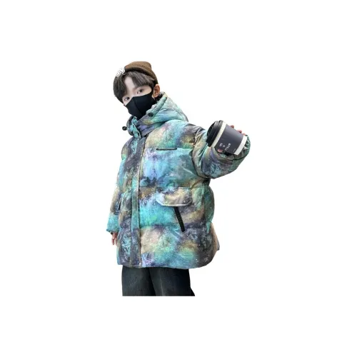 Phytoco Хлопковый пуховик Осенний и Зимний Подростки