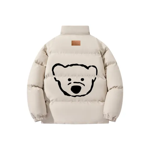 NOISY TEDDY Хлопковый пуховик унисекс