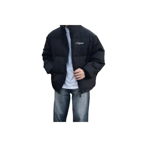 PODGORNOI Черный С подарками Съемный Металл Логотип Мужской Пуховик