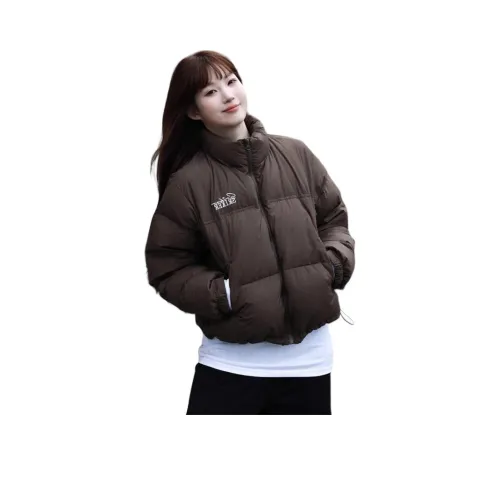 ZVJH Кофе Женские пуховики