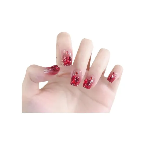 MONLEYTA 1032 Гранатовый Юбка Короткий LADDER Красный Градиентный Однотонный