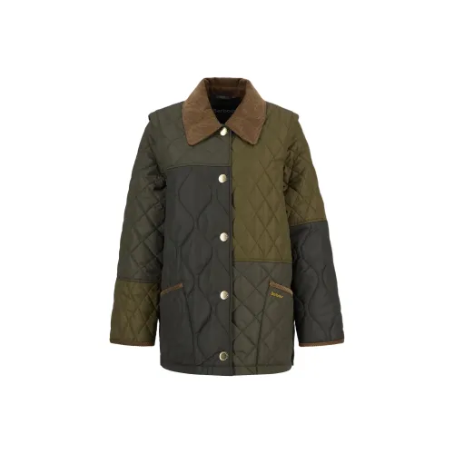 BARBOUR Ферн Лист Шалфейный Свет Шалфейный Женские пуховики