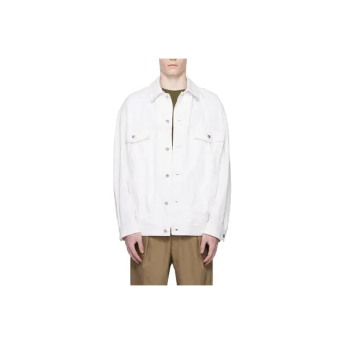 A.P.C Белый Мужской Джинсовые Куртки