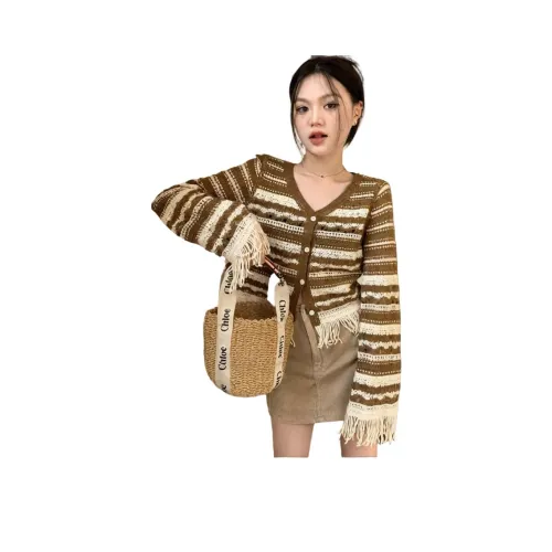 FLIM Коричневые оттенки Женские Трикотаж