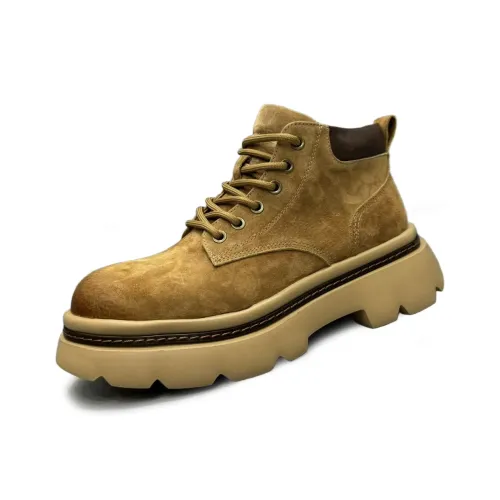 SENJIALUO Короткий ботинок Martin каблук 3,5 см мужской