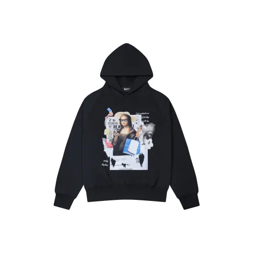 PAULASARA Толстовка Унисекс Синий Черный