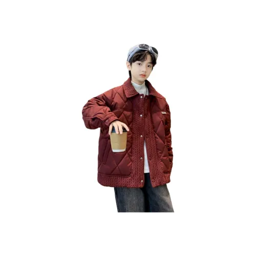 Phytoco Хлопковый пуховик Осенний и Зимний Подростки