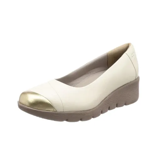 YONEX Клин-каблук Высокие каблуки Женские Белые Золотые