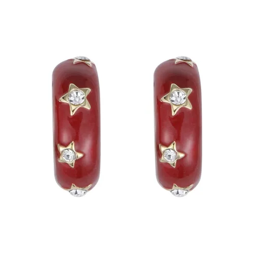 Серьги ZWU с цирконием женские