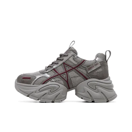 ST SAT Легкий Низкий Топ Толстая Подошва 7 см Женские