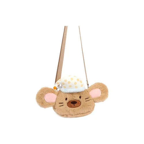 Cool Fun Полиэстер Сумка через плечо Стандартная Женская Коричневая