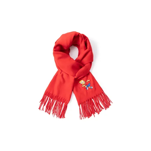 The Simpsons Полиэстеровые трикотажные шарфы Унисекс