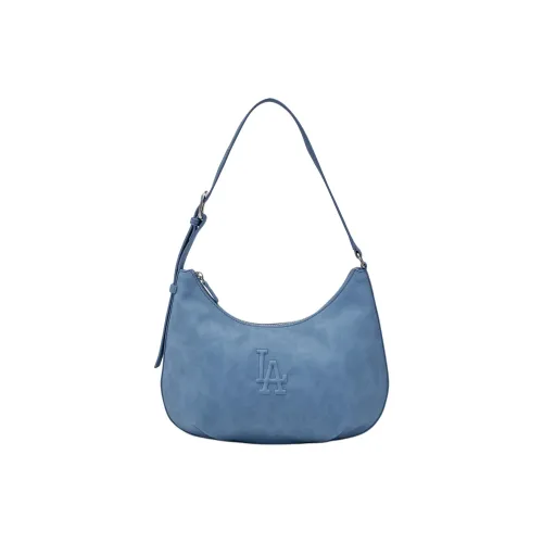 MLB Полиуретан Хобо Сумка Сумка через плечо Женская Синяя