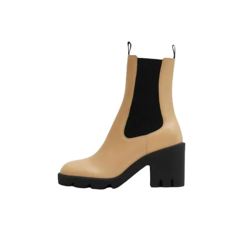 Burberry Stride Короткий Челси 8,5 см Женские Кремовый