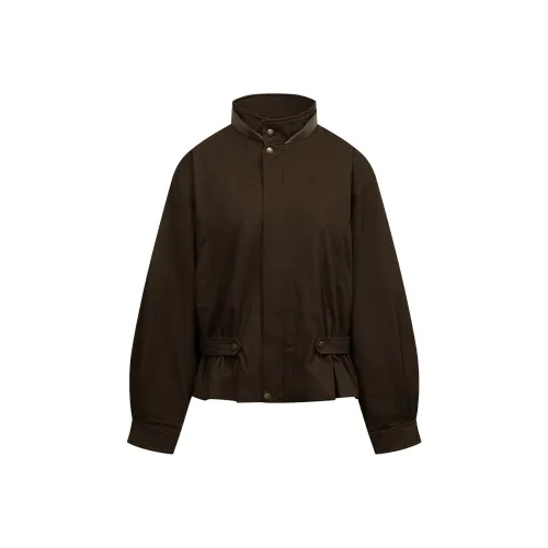 Ariseism Коричневый Женский Короткий Пальто