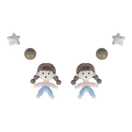 ZWU Сплав Серьги-гвоздики Женские