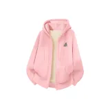 [Thickened Polyester-Cotton Sherpa] Розовый (Tb Moon Viewing Кошка Логотип на груди)