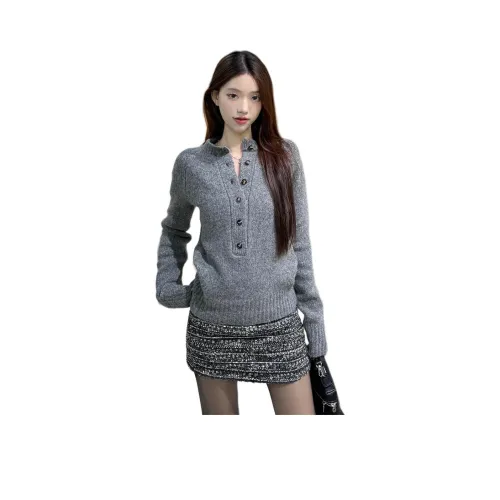 TENNE GIRL Серый Женский Трикотаж