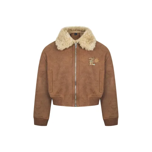 LEO NERI Коричневый Унисекс Куртки