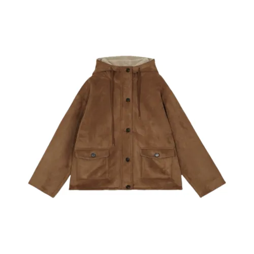 ZEKIKO STUDIO Хлопковый пуховик женский