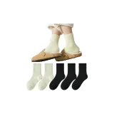 [5 пар шерстяных носков] 2 заварных, 3 черных