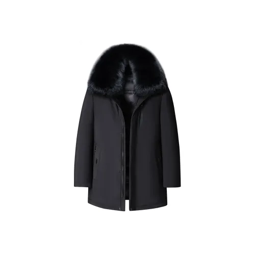 Yalu Warm Down Jackets Зимний Dad'S Пуховик Мужской